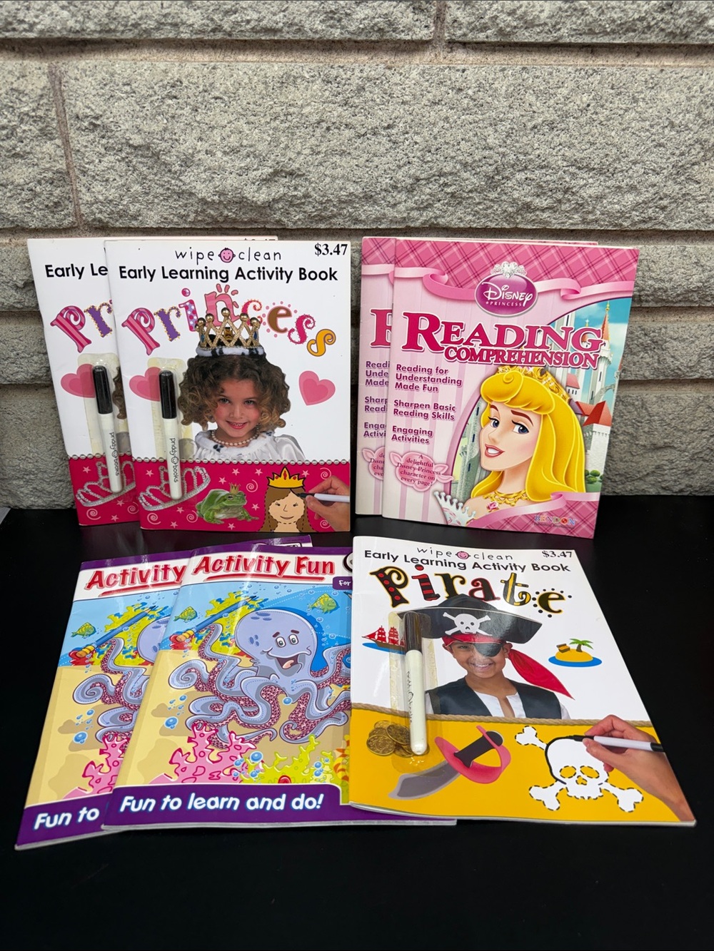 Kids Activity Books Set of 7